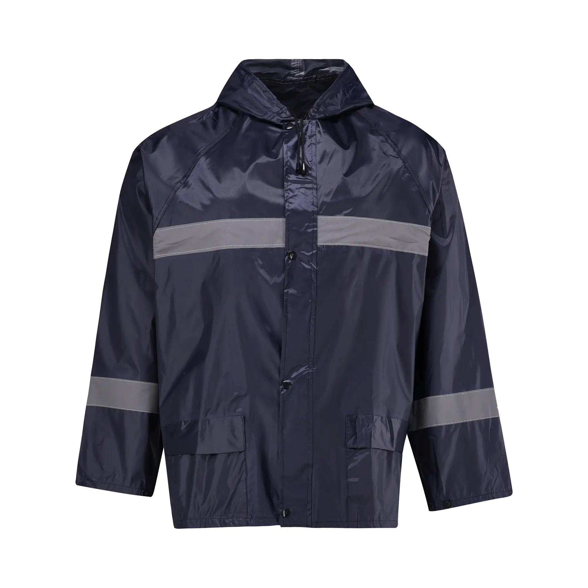 REBEL AquaSkin Rubberised Hi Viz Reflective Rain Suit