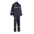 REBEL AquaSkin Rubberised Hi Viz Reflective Rain Suit