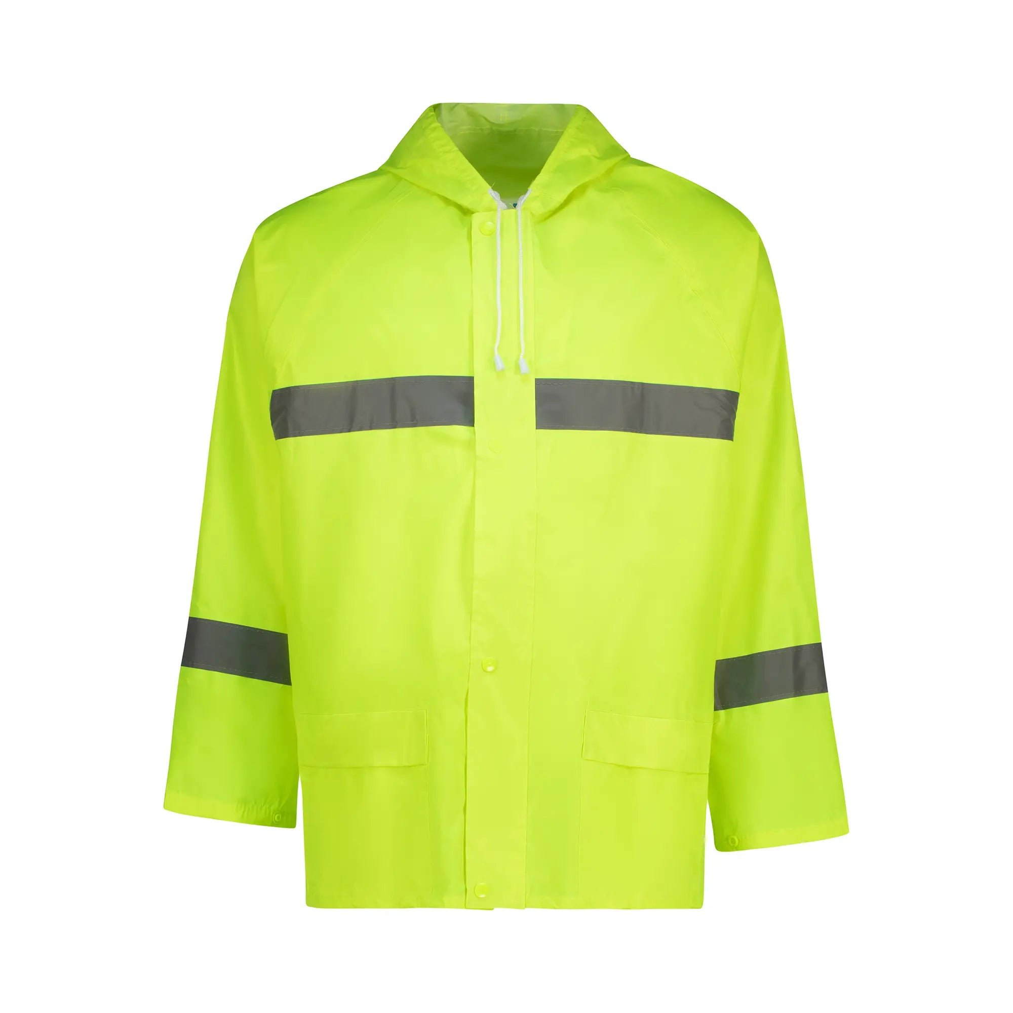 REBEL AquaSkin Rubberised Hi Viz Reflective Rain Suit