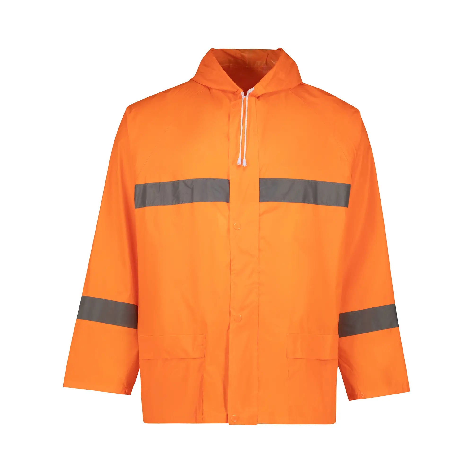 REBEL AquaSkin Rubberised Hi Viz Reflective Rain Suit