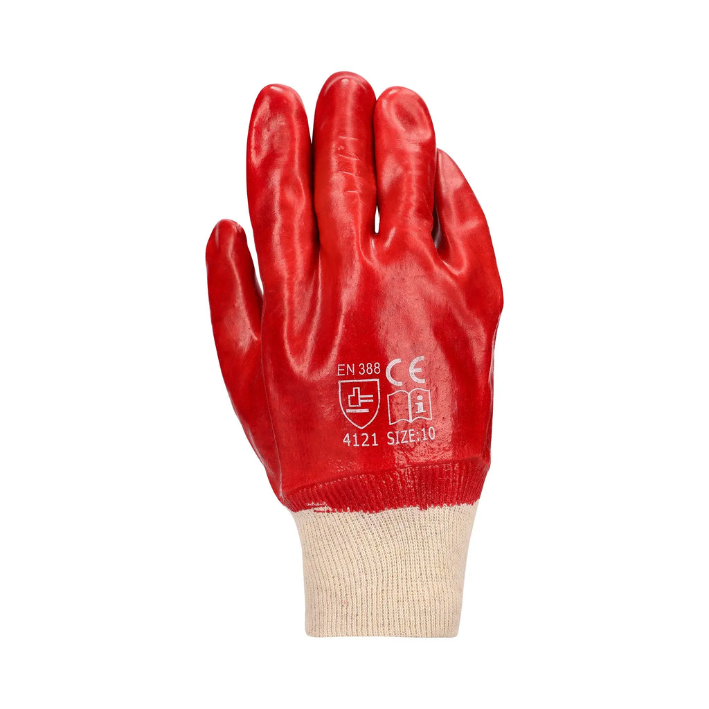 REBEL TruTouch Red PVC Heavy Duty Gloves