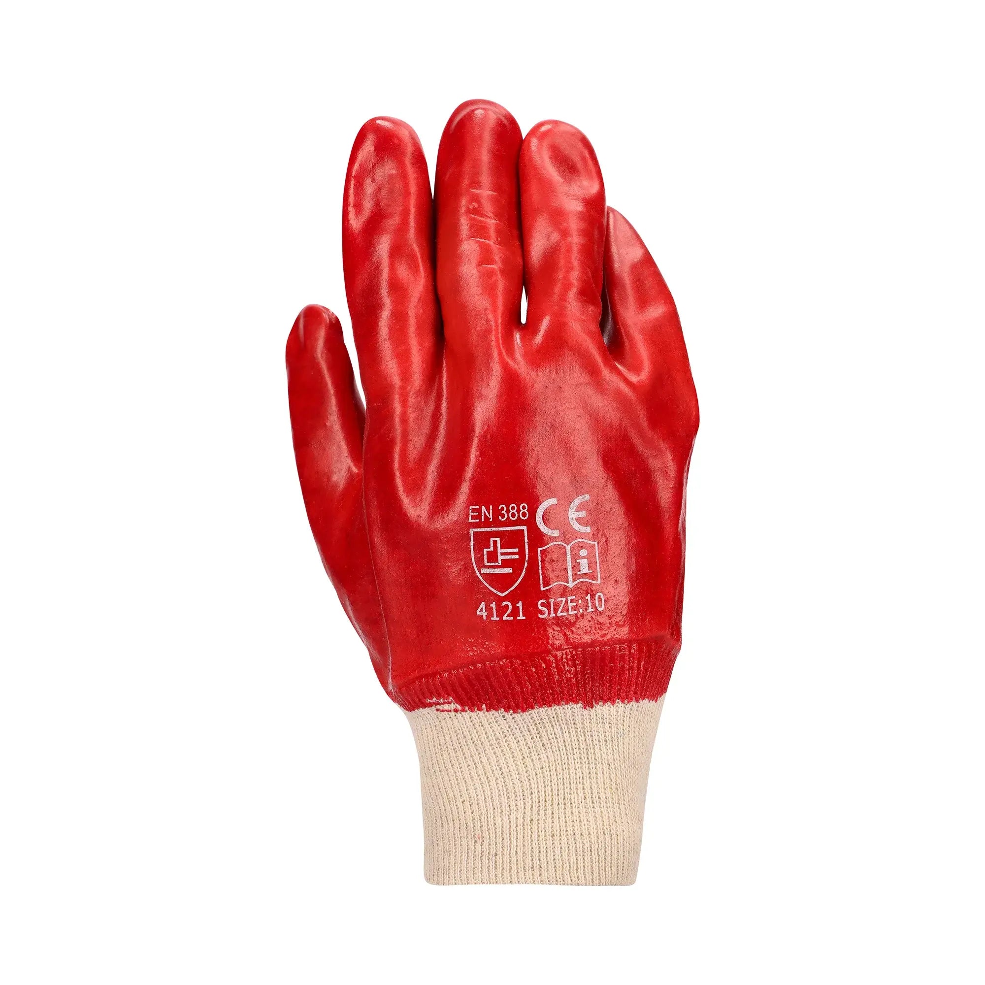 REBEL TruTouch Red PVC Heavy Duty Gloves