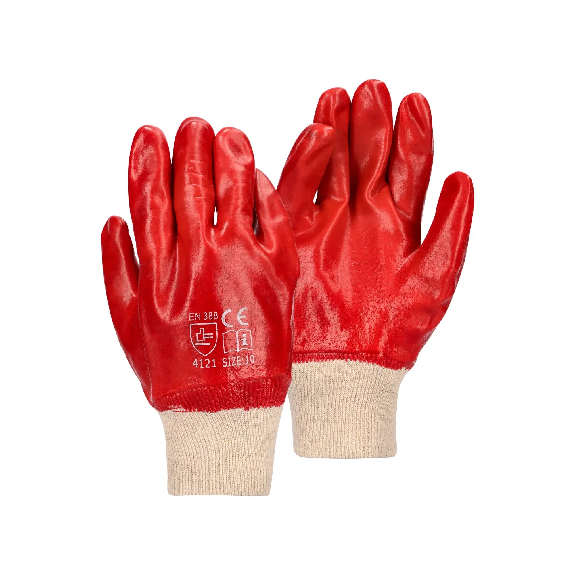 REBEL TruTouch Red PVC Heavy Duty Gloves