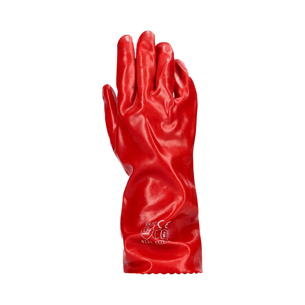 REBEL TruTouch Red PVC Medium Weight Elbow Gloves
