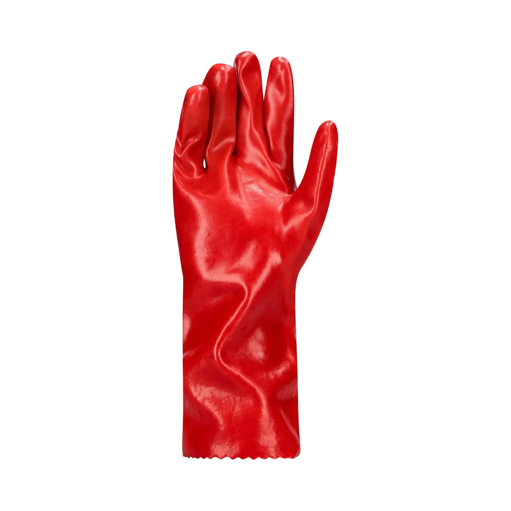 REBEL TruTouch Red PVC Medium Weight Elbow Gloves