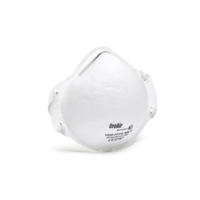 Dromex Dro-Air 1020 Disposable FFP2 Dust Mask - Box of 20