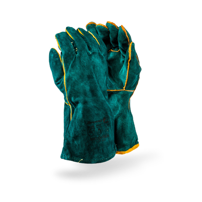 Dromex Green Welders Gloves
