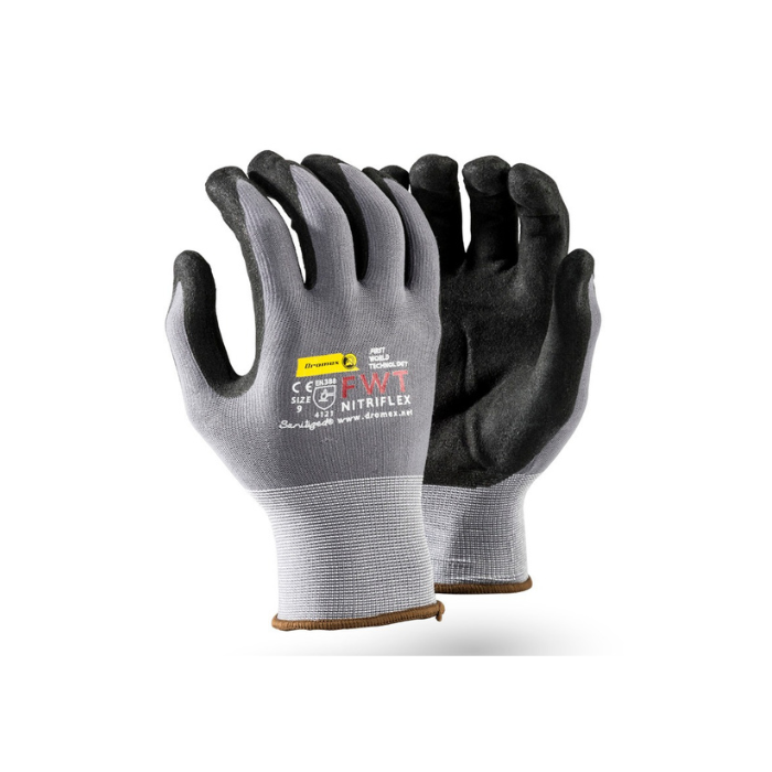 Dromex Nitriflex Palm-Coated Gloves